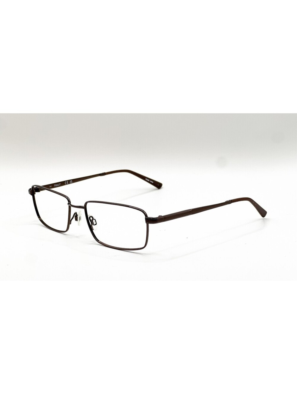 Flexon Larsen 600 210 Brown Rectangle Authentic Eyeglass Frames 57-18-145